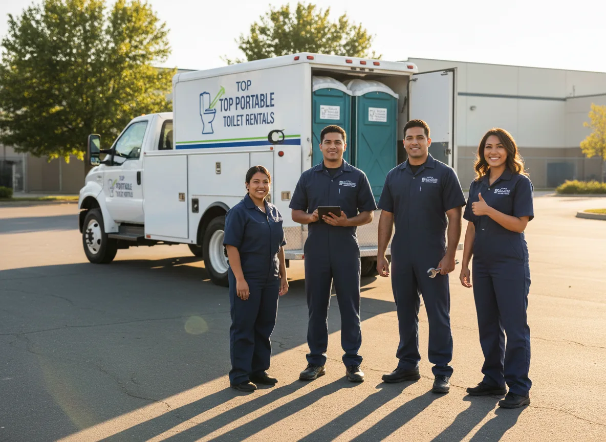 Short Term Porta Potty Rental company in Delbarton, WV
